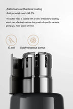 Mijia Electric Nose Hair Trimmer Rechargeable Painless Ear Grooming Tool
