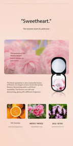 Meidian Solid Fragrance Balm Portable Long Lasting Perfume Set