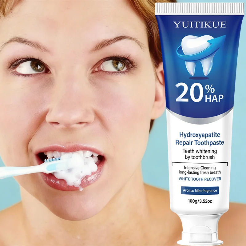Hydroxyapatite Repair Toothpaste 20 Percent HAP Teeth Whitening