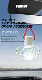 4 Pack Car Air Freshener Hanging Perfume Diffuser Odor Eliminator