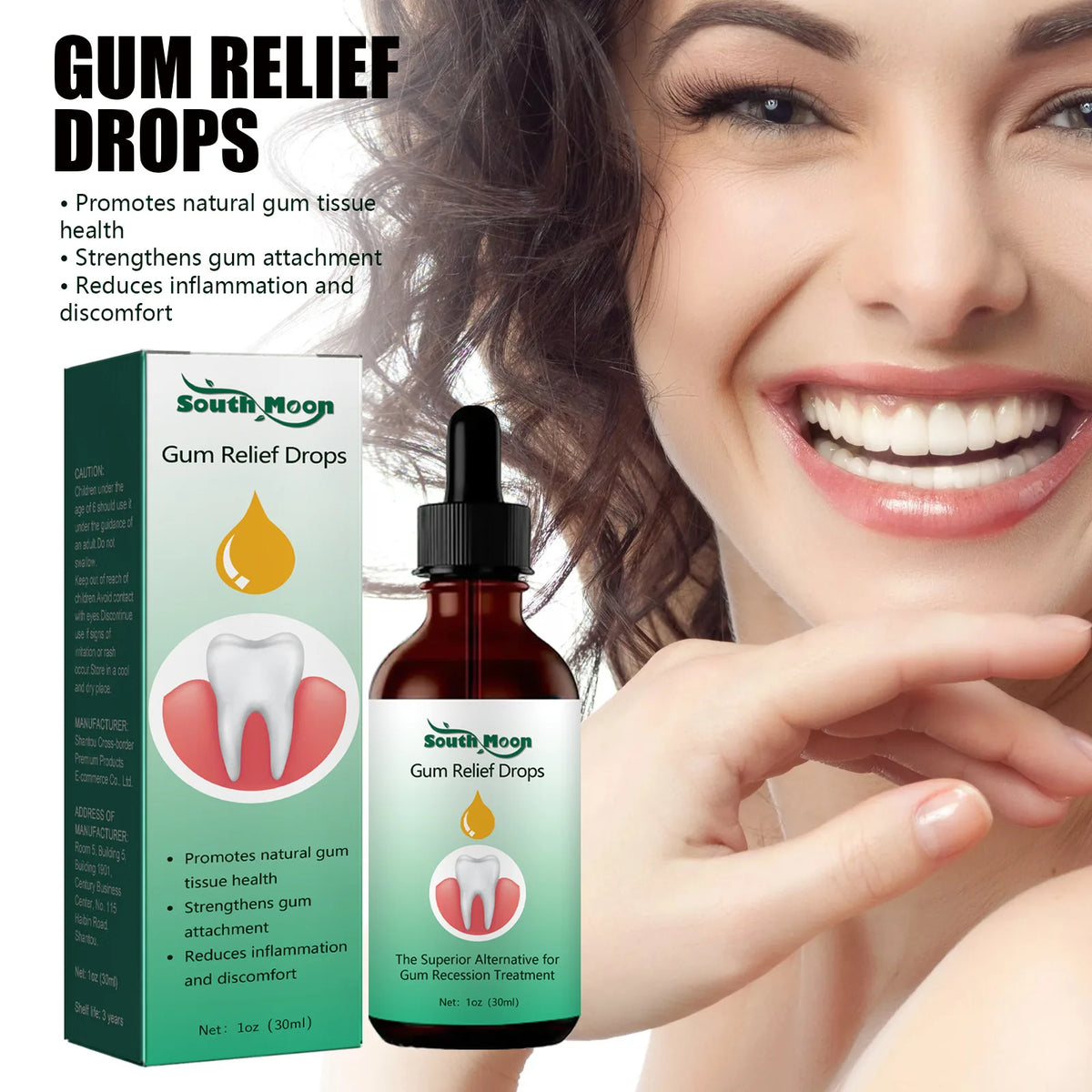 Herbal Toothache and Gum Relief Drops