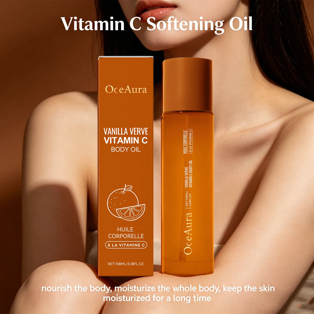 Vitamin C Brightening Body Oil for Hydrated Skin
