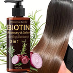 3-in-1 Biotin Rosemary and Onion Extract Hair Shampoo 250g