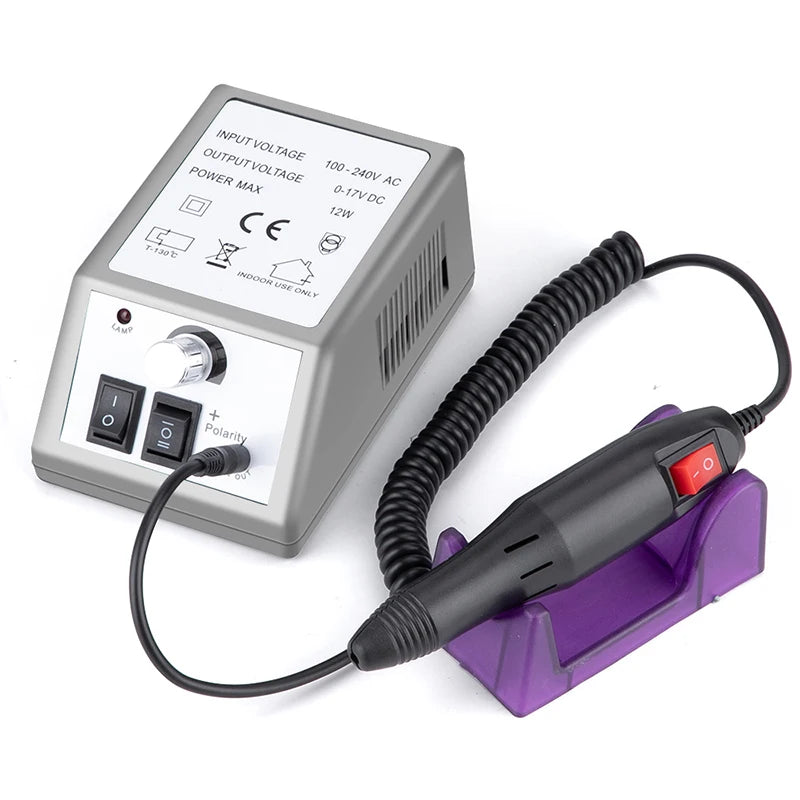 Electric Nail Drill Professional Manicure Pedicure File Set