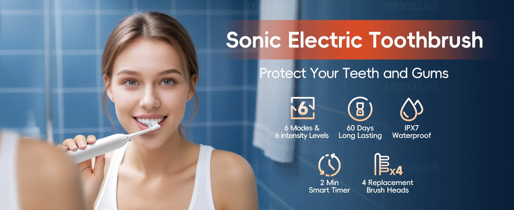 Portable 2-in-1 Water Flosser and Electric Toothbrush Oral Care Kit