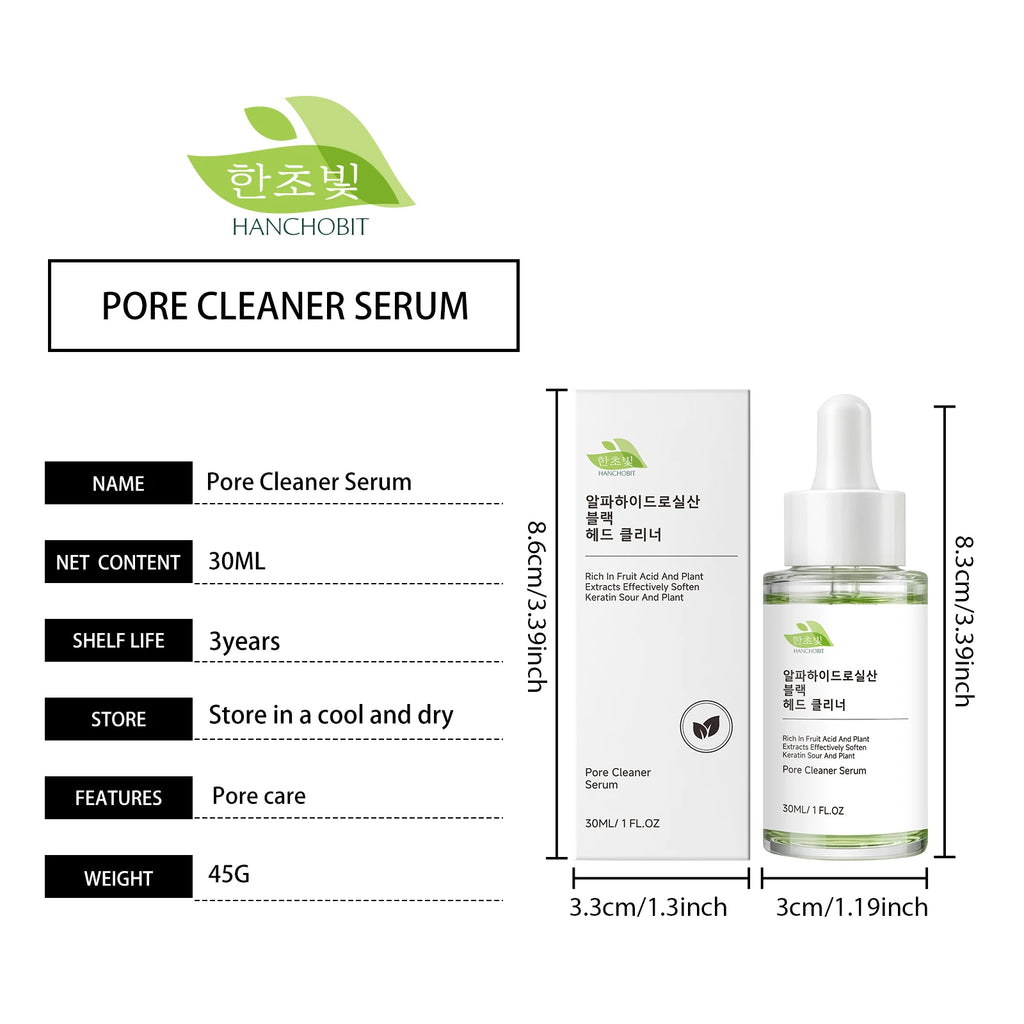 Hanchobit Pore Cleansing Serum Moisturizing Facial Skin Care Treatment