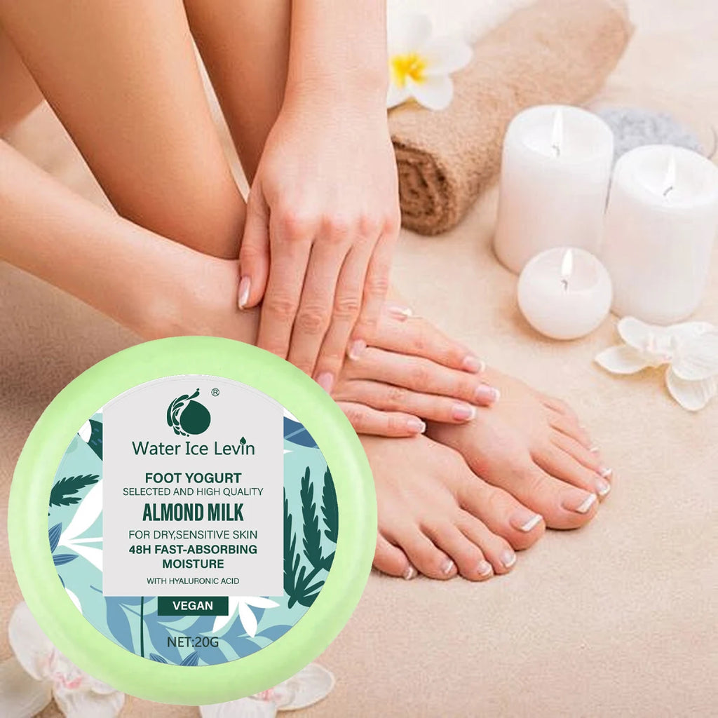 Ice Soothing Foot Cream Menthol Cooling Cracked Heel Repair Moisturizer