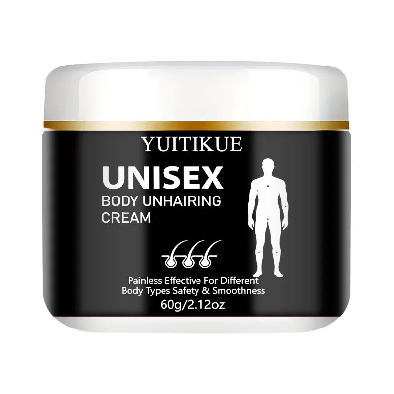 Unisex Body Hair Removal Cream 60g Painless Hair Remover - 12