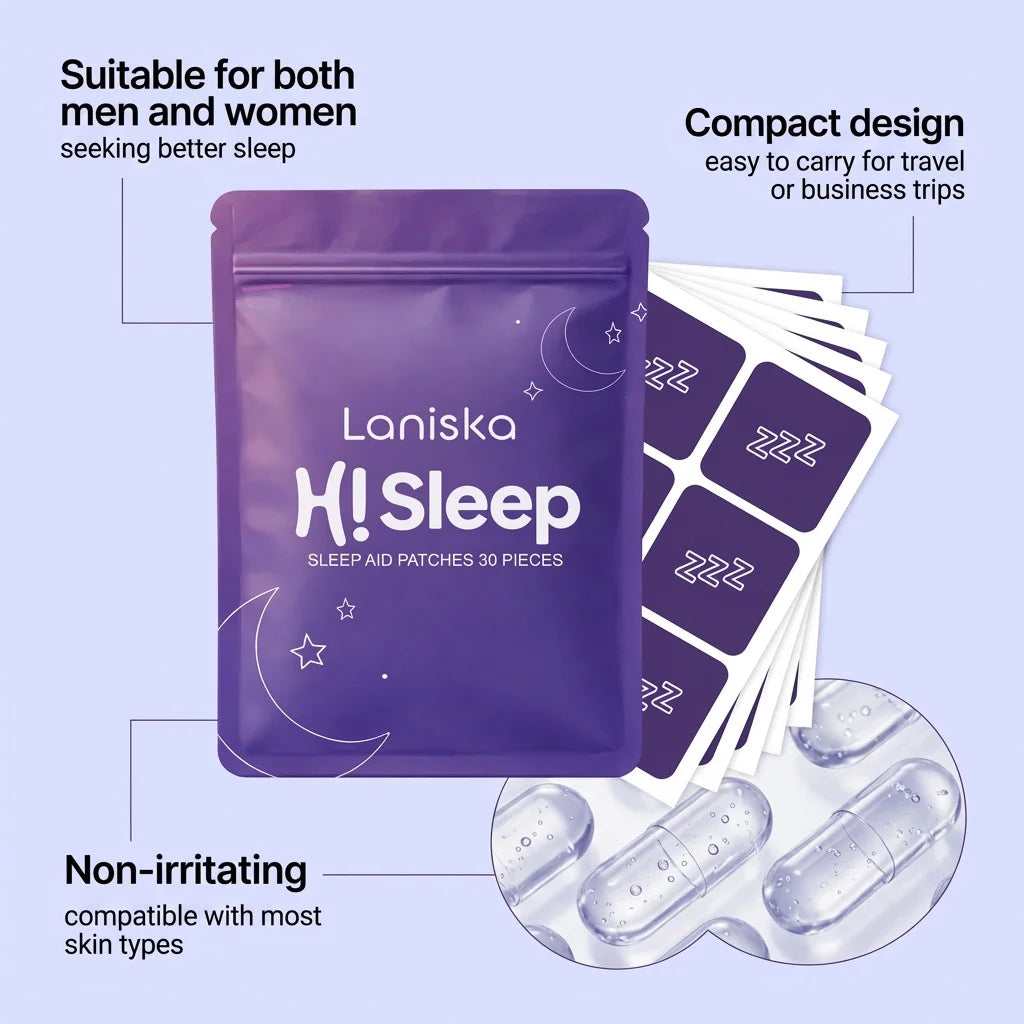 Natural Sleep Aid Patches for Insomnia Relief