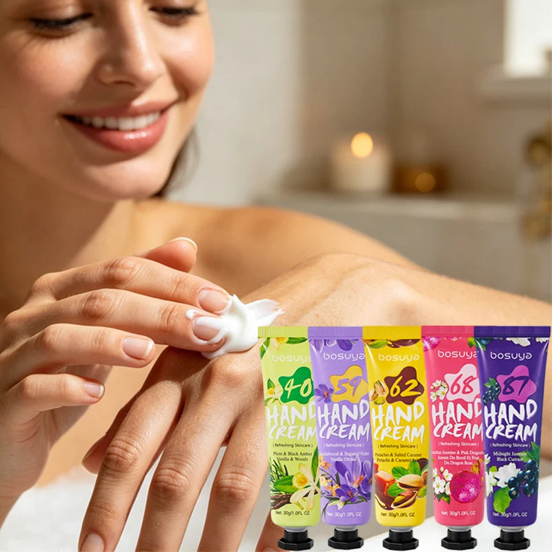 Bosuya Moisturizing Hand Cream Set Hydrating Lotion for Dry Skin