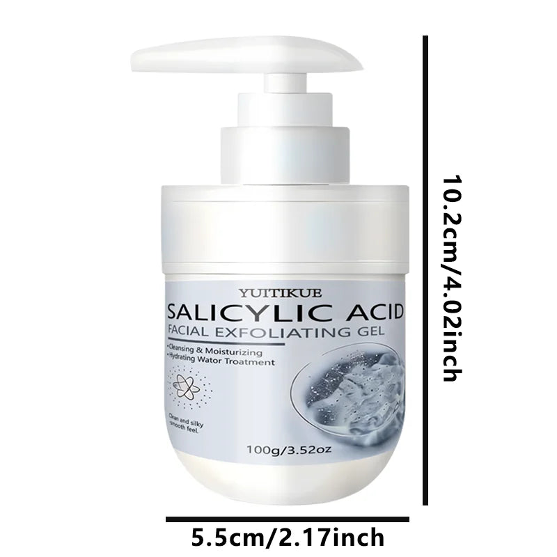 YUITIKUE Salicylic Acid Facial Exfoliating Gel Cleanser 100g
