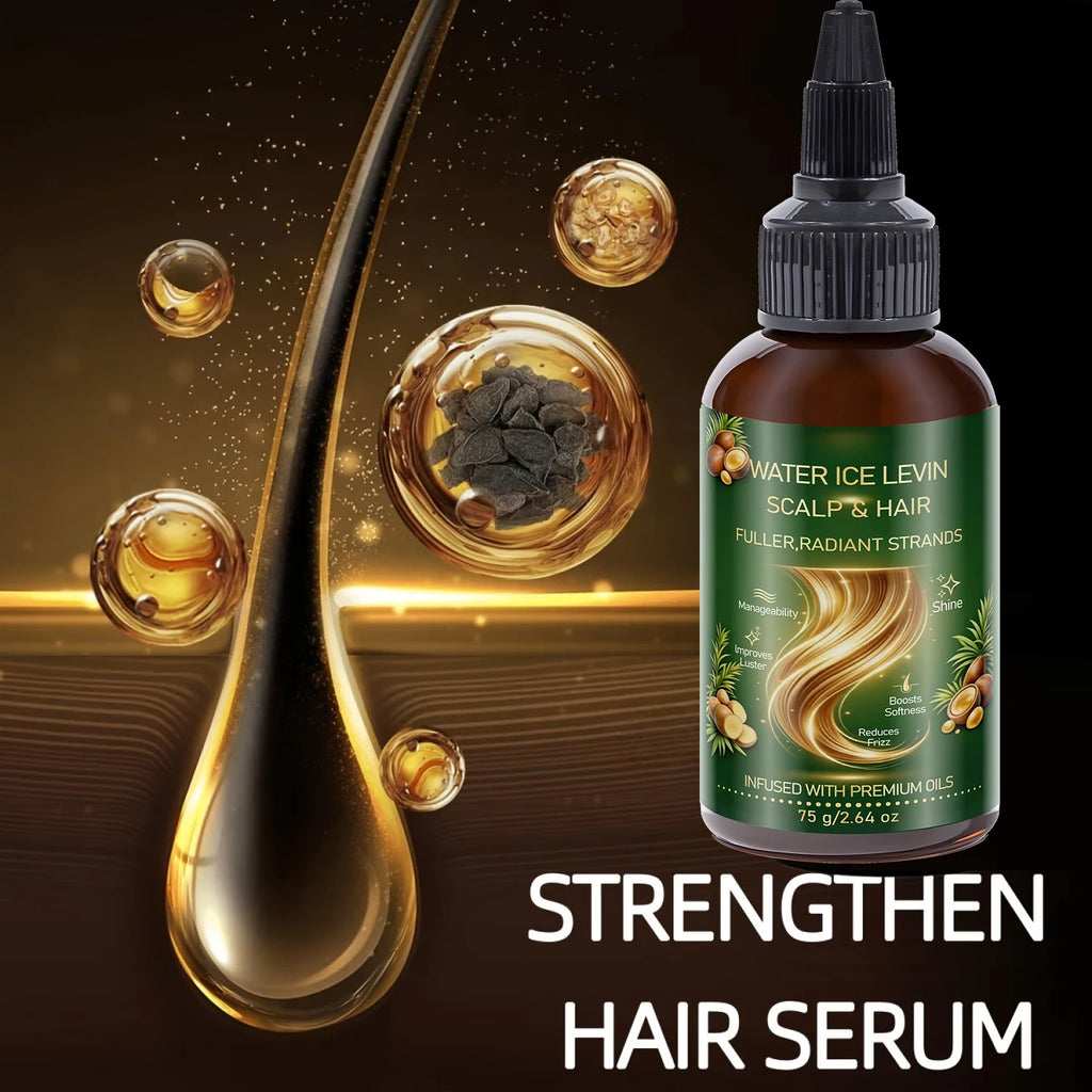 Biotin and Keratin Infused Hair Oil for Frizz Control and Shine
