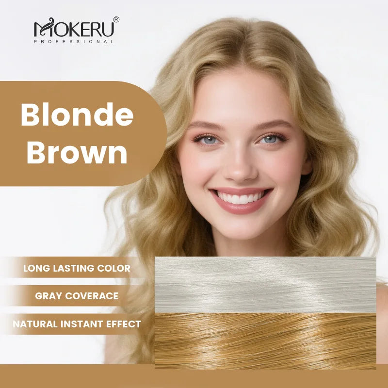 Organic Ginger Hair Blackening Shampoo 500ml Permanent Color Dye