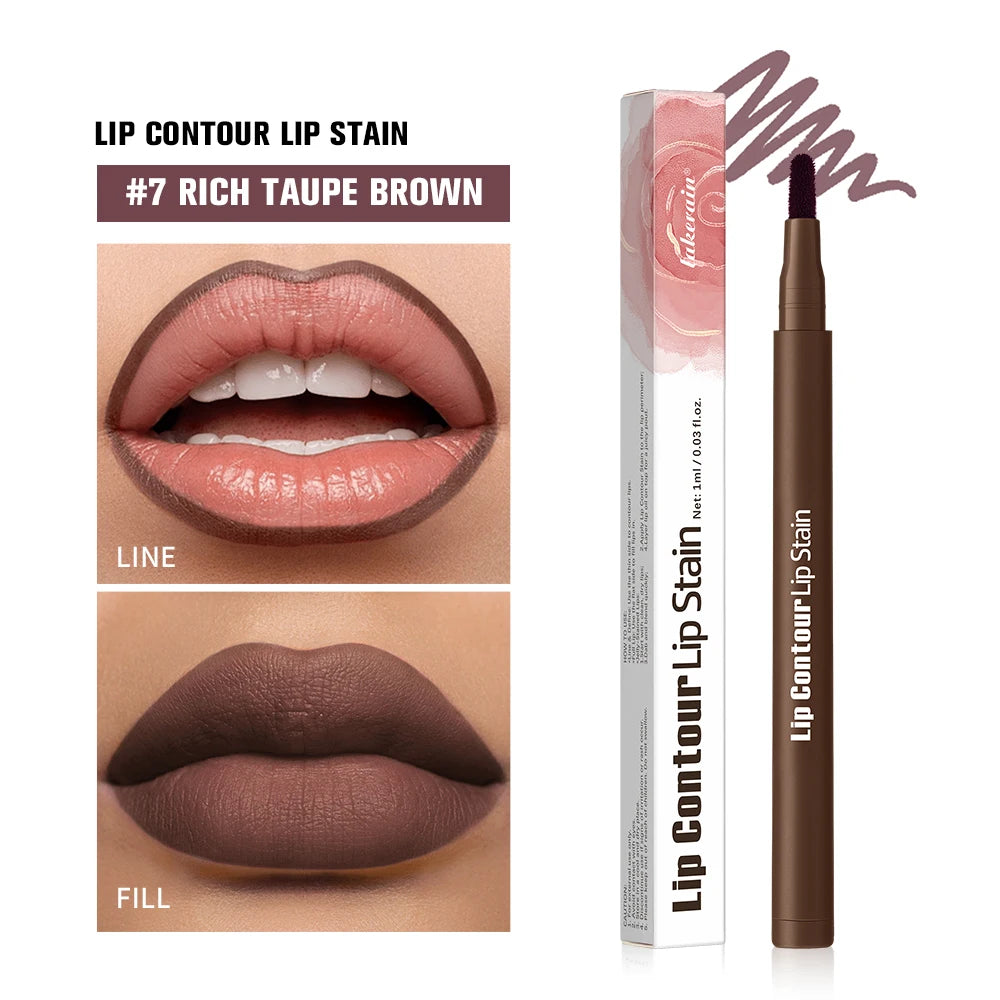 Long-Lasting Dual-Ended Lip Contour and Stain Pencil