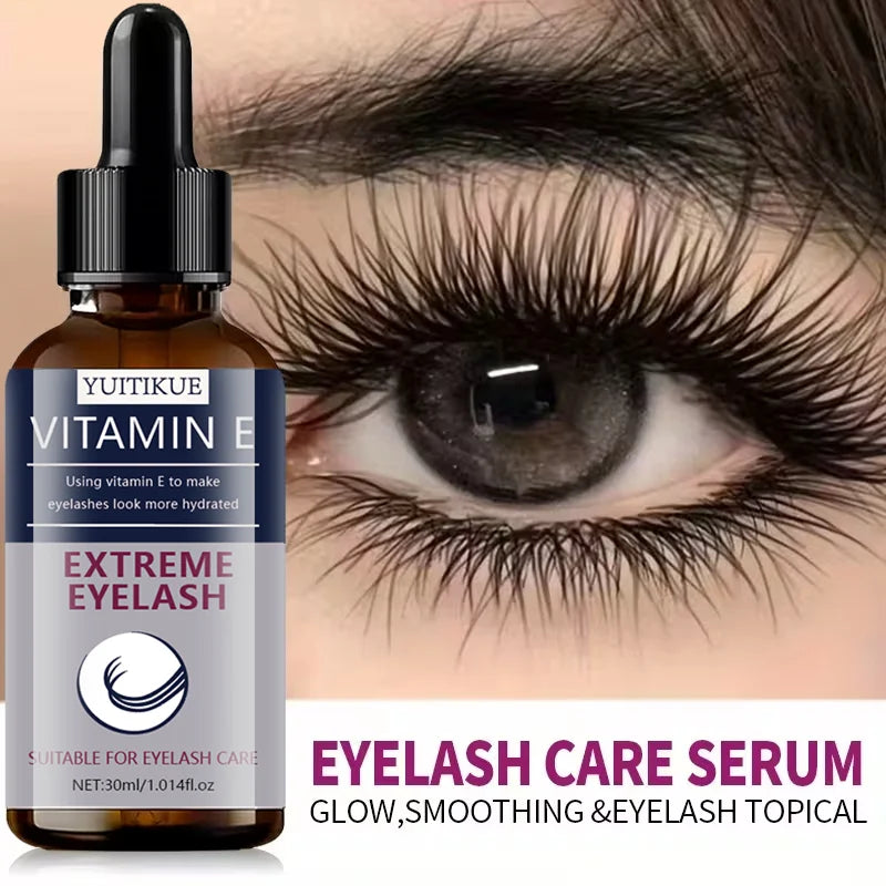 YUITIKUE Vitamin E Eyelash Serum Growth and Hydrating Lash Treatment - 5