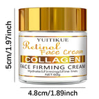 YUITIKUE Retinol Collagen Face Cream Anti Aging Firming Moisturizer 60g