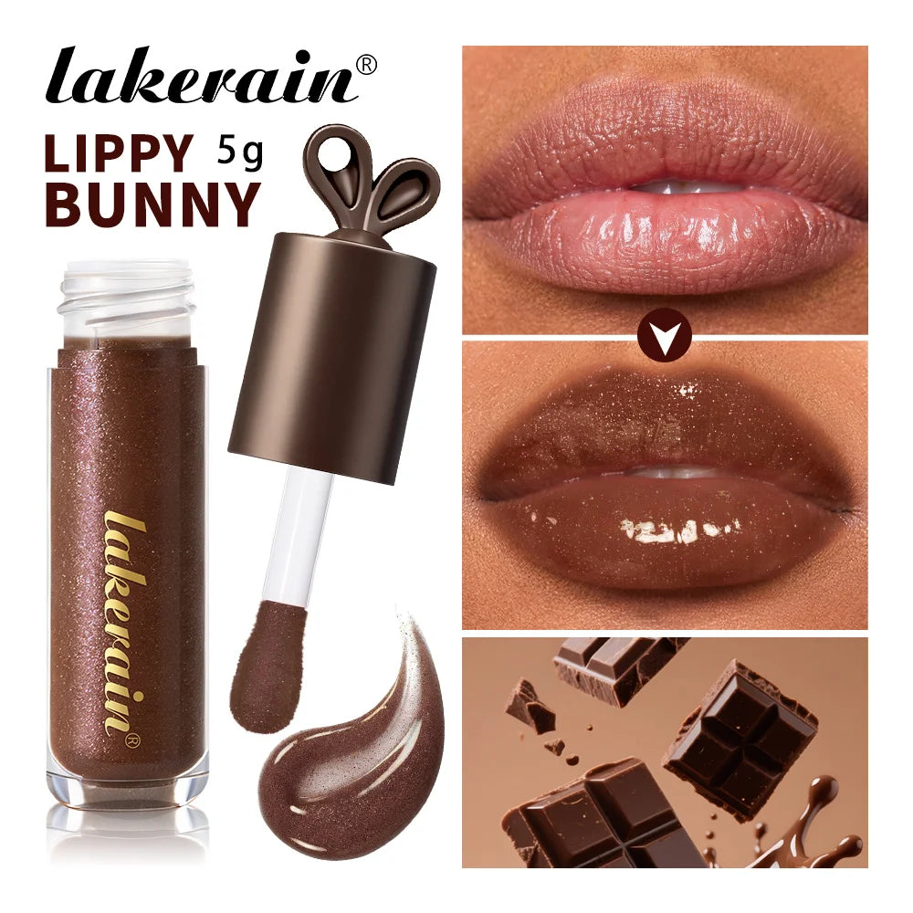 Chocolate Glow Moisturizing Plumping Lip Gloss