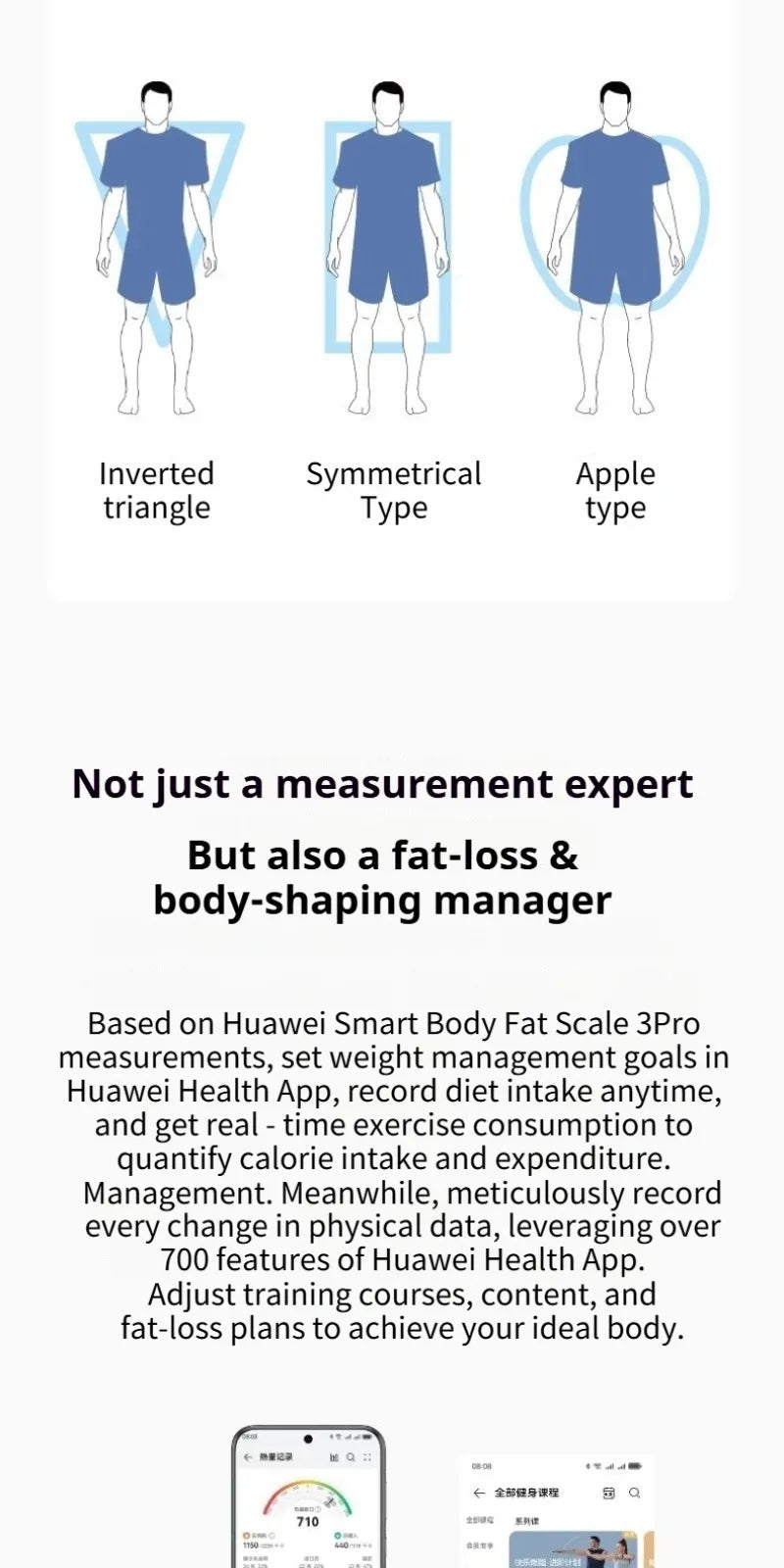 Huawei Body Fat Scale 3 Pro Smart Electronic Digital Weight Balance - 21