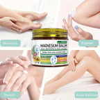 Magnesium Body Balm Fast Absorbing Cream for Dry Cracked Skin