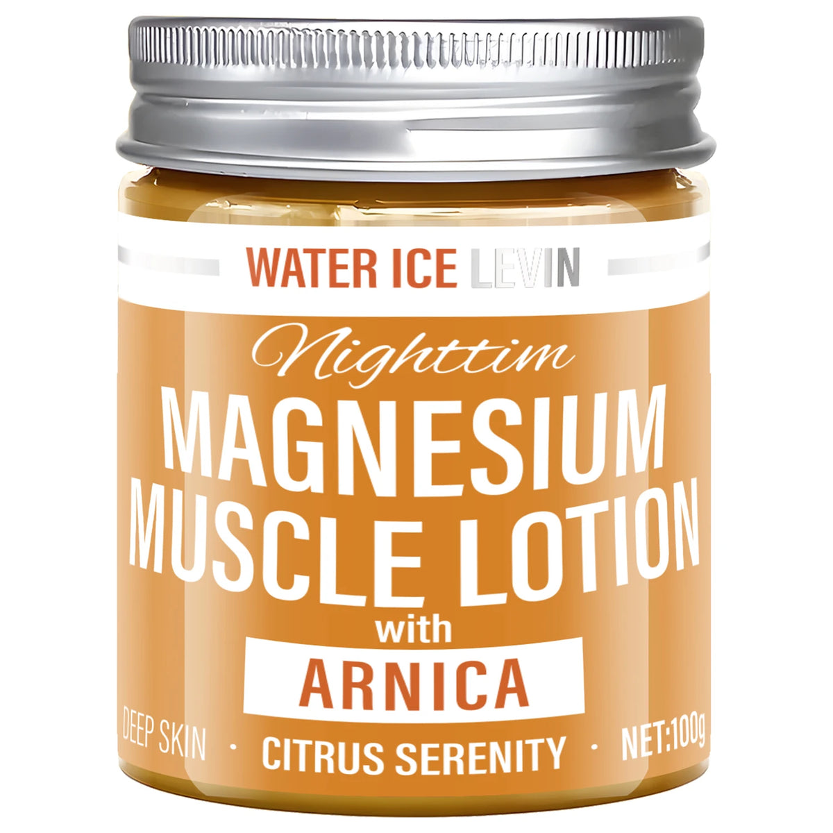 Magnesium Muscle Lotion with Arnica and Citrus Deep Skin Soothing Cream