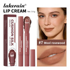 2-in-1 Velvet Lip Cream and Blush with Cushion Applicator