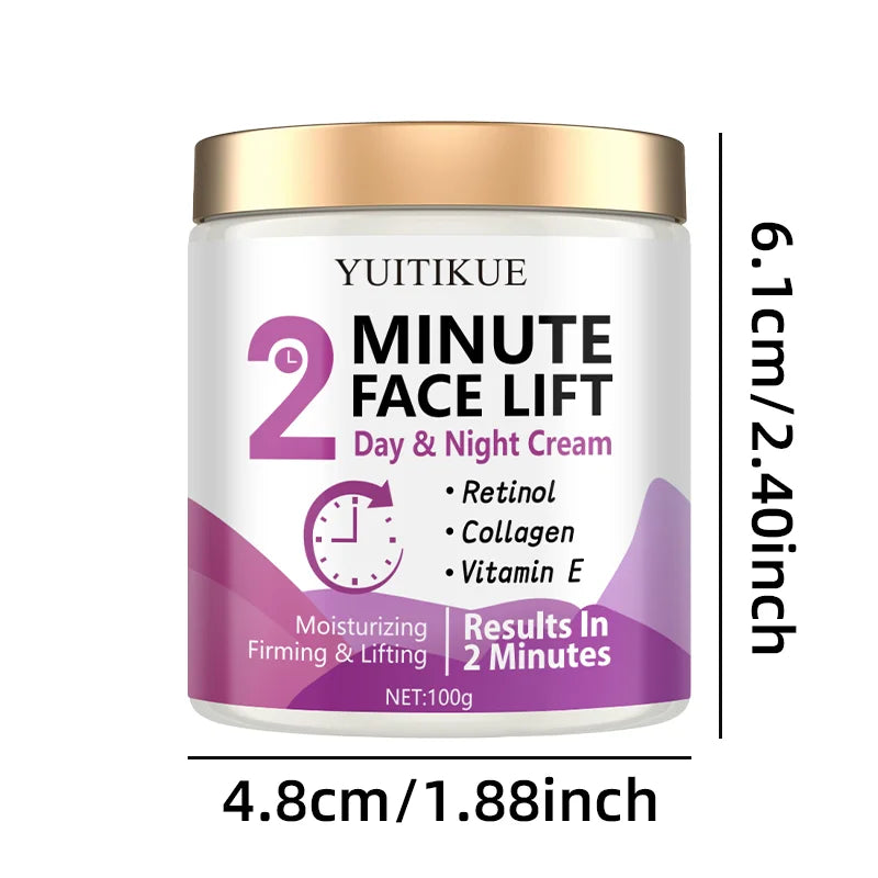 Yuitikue Retinol Collagen Face Lift Cream Moisturizing Firming 100g - 8