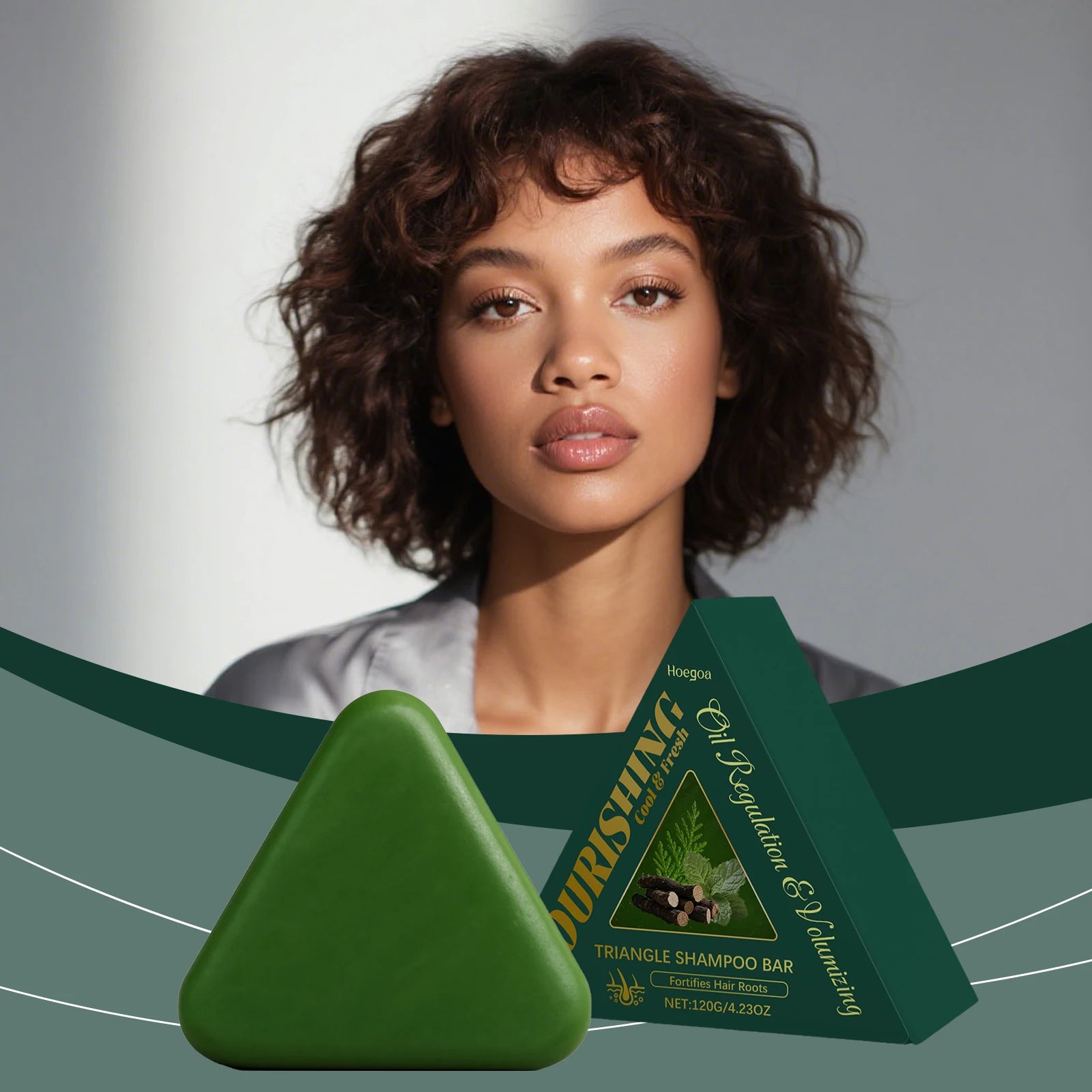 Herbal Hair Growth Shampoo Bar for Anti-Hair Loss and Scalp Care - 7