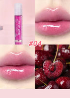 4 Piece Fruit Lip Oil Set Moisturizing Gloss for Dry Lips