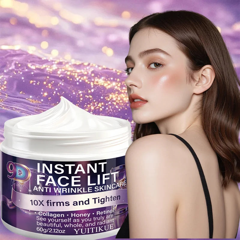 YUITIKUE 9D Face Lift Cream Collagen Retinol Anti Wrinkle Moisturizer