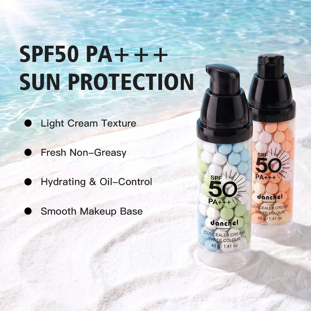 3-Color Correcting Makeup Primer with SPF50 - 9