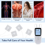 Digital TENS EMS Muscle Stimulator for Pain Relief and Recovery