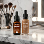 Liquid Foundation and Primer Makeup Set for Long-Lasting Coverage