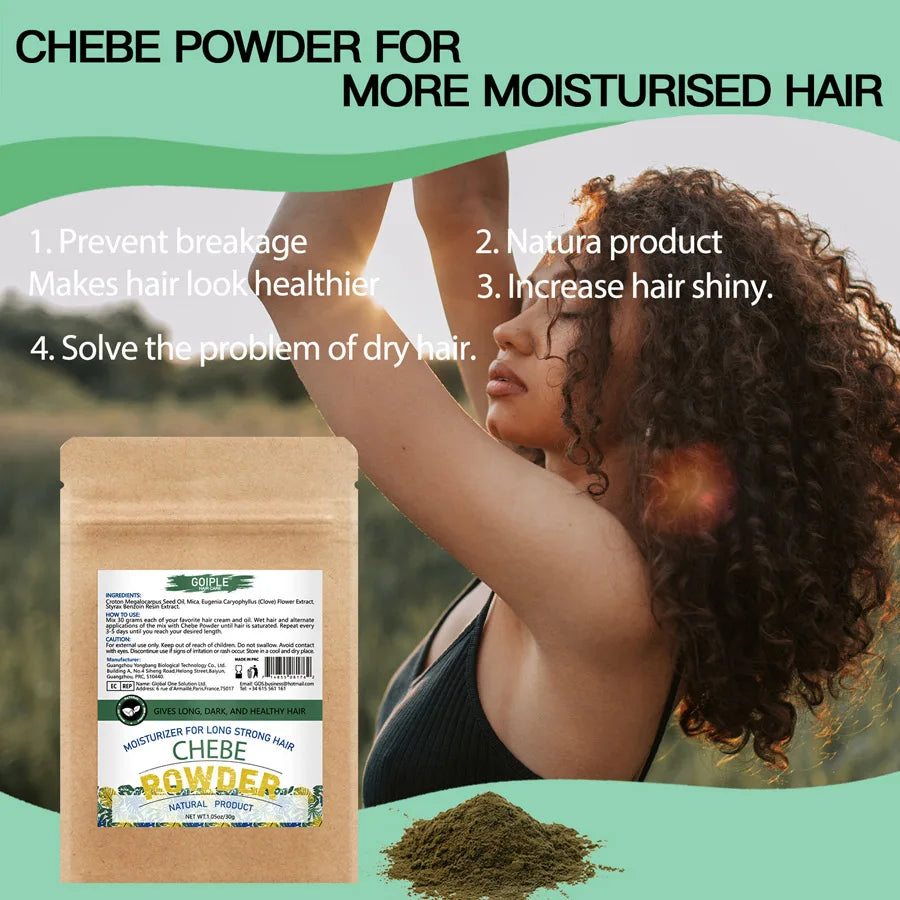Goiple Chebe Hair Care Set Moisturizing Treatment and Growth Kit