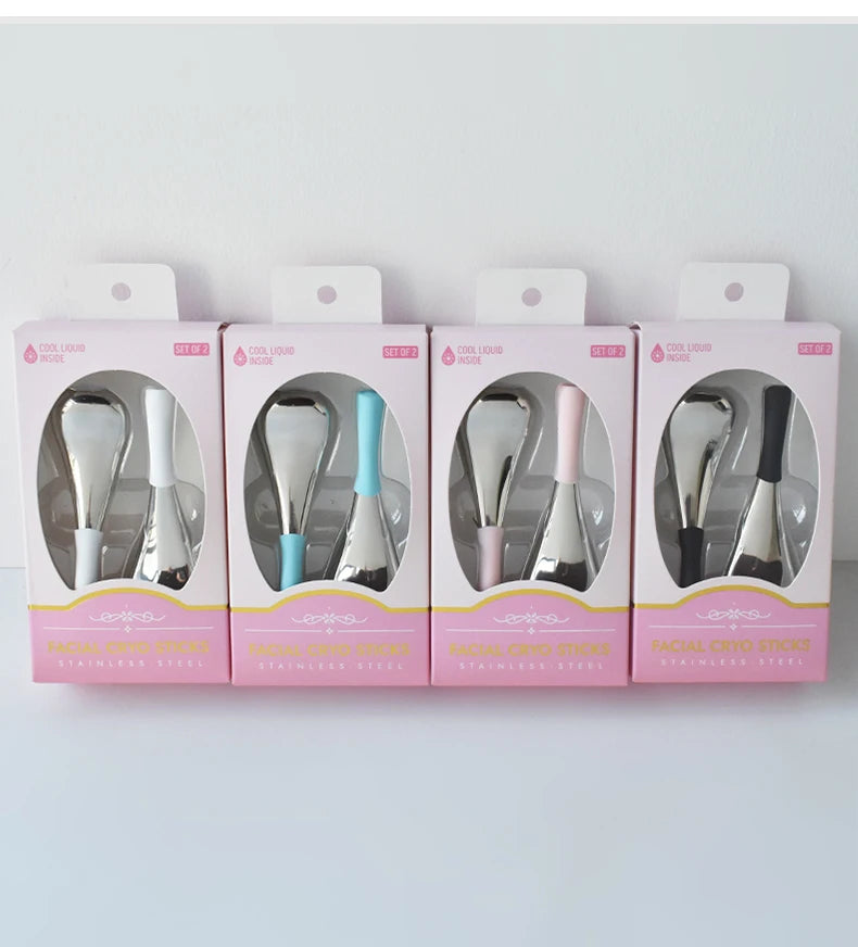 Stainless Steel Facial Cryo Sticks for Puffiness and Skin Cooling - 16