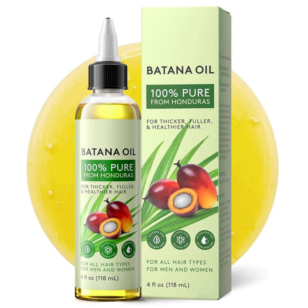 Batana Oil Hair Growth Treatment Natural Split End Repair Serum