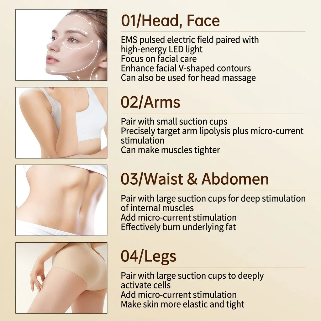 Multifunctional Body and Face Sculpting Massager