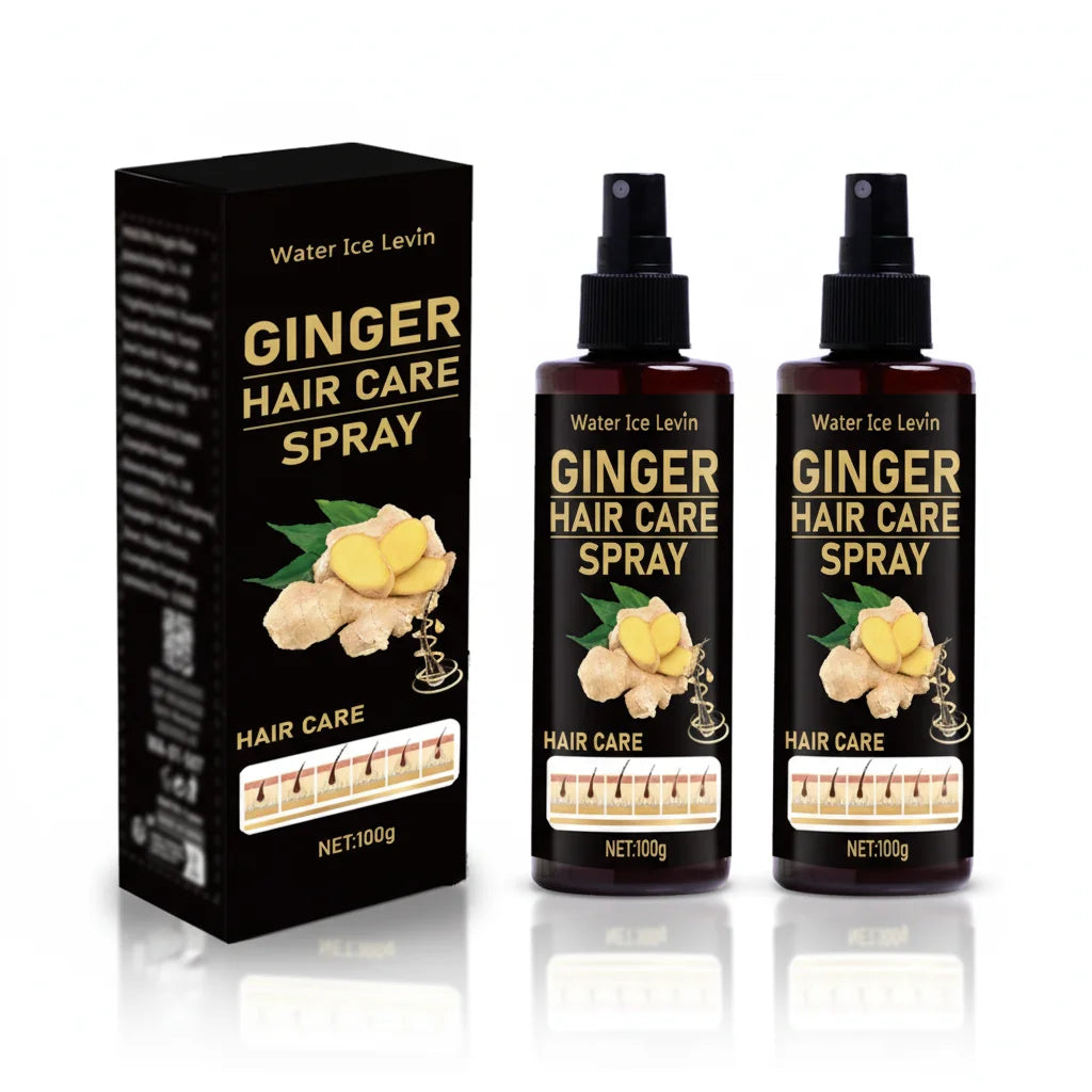 Ginger Hair Growth Spray with Keratin and Biotin 100g - 8