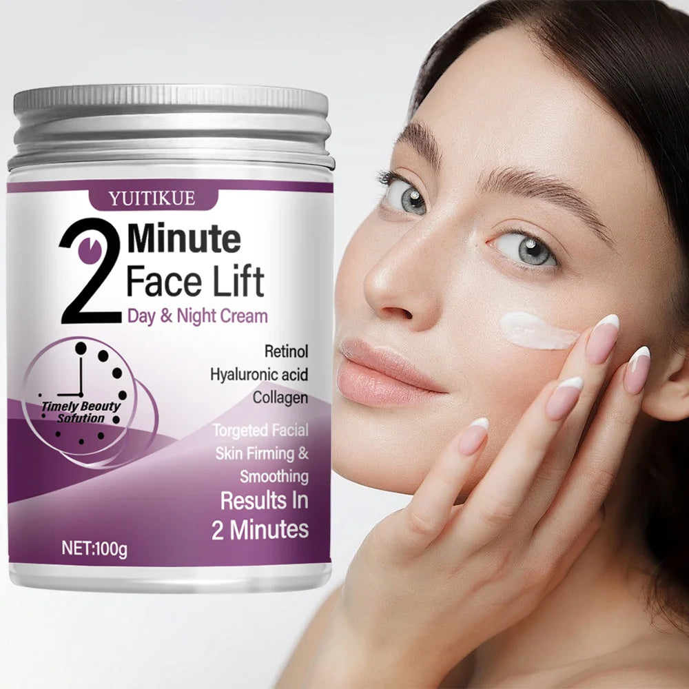YUITIKUE 2 Minute Face Lift Cream Retinol Collagen Firming Moisturizer