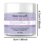 Water Ice Levin Retinol Neck Cream Firming and Lifting Collagen Lotion
