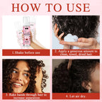 Goiple Rose Mint Hair Styling Set Curl Mousse and Refreshing Spray