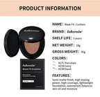 Full Coverage Long-Lasting Semi-Matte Cushion Foundation