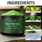 YUITIKUE Tea Tree Oil Foot Cream Moisturizing Treatment for Dry Feet