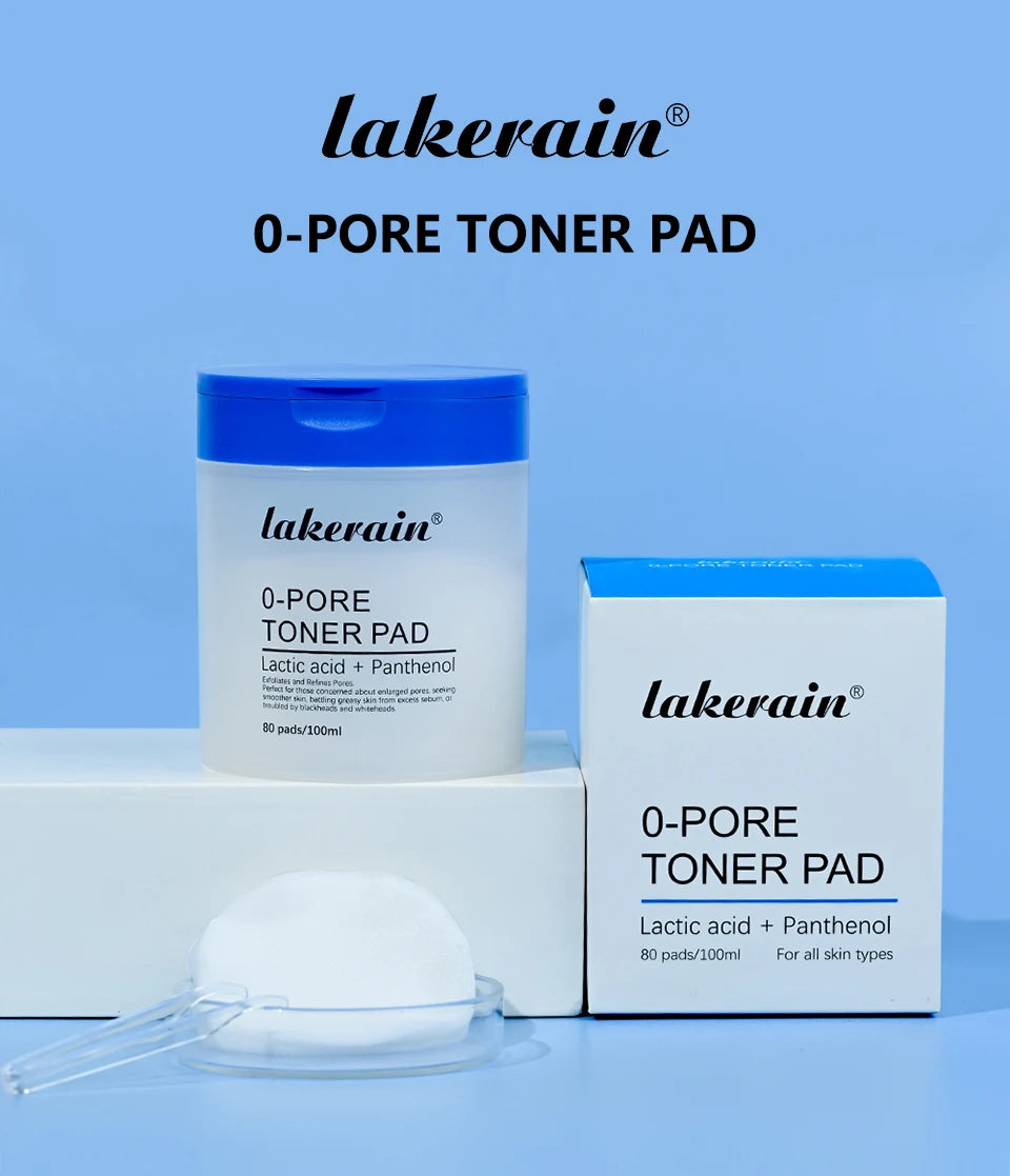 Pore Refining Toner Pad and Pink Peptide Facial Serum Set - 7