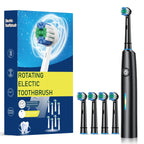 3D Rotating Rechargeable Electric Toothbrush for Adults