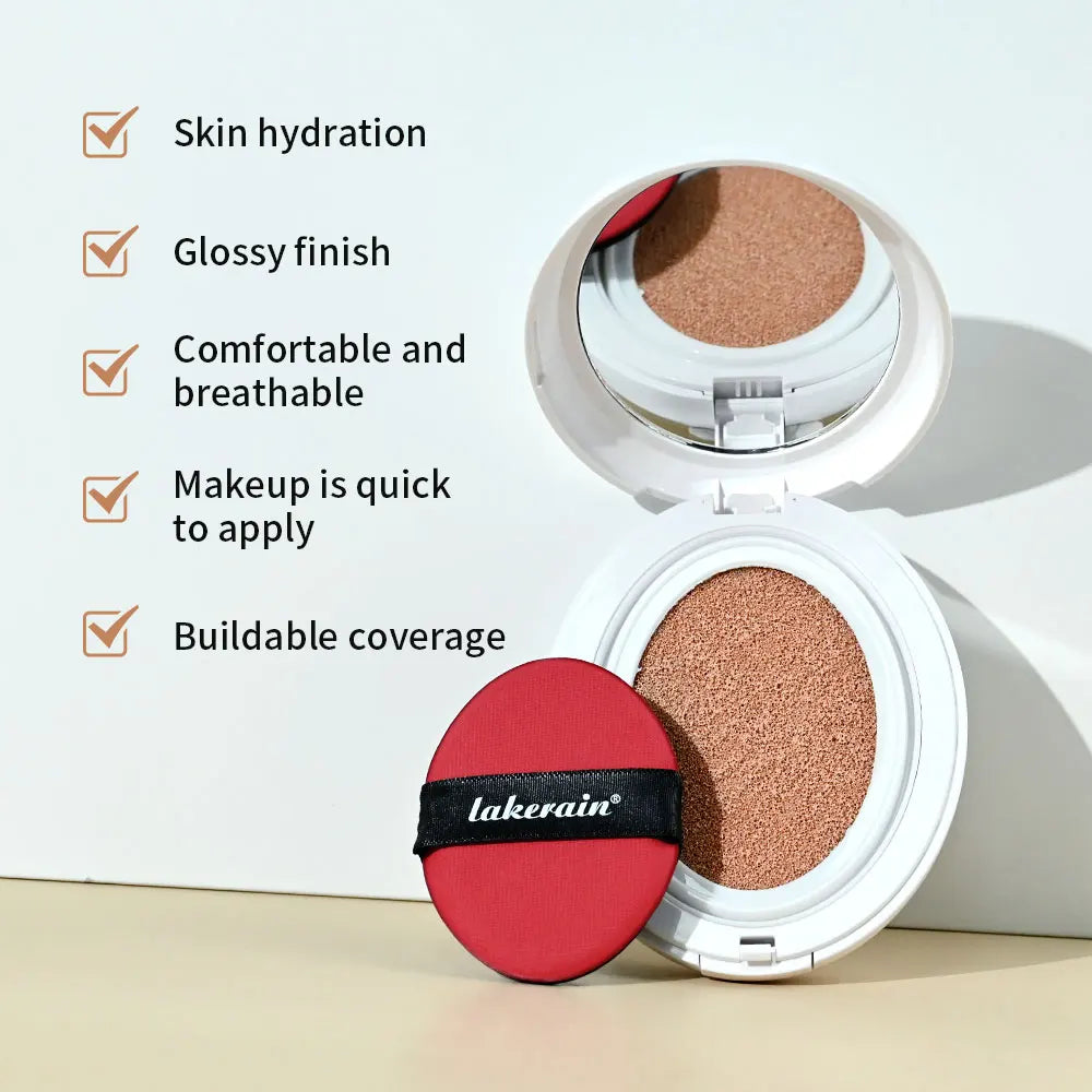 Dewy Glow Cream Cushion Foundation for Natural Coverage
