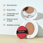 Dewy Glow Cream Cushion Foundation for Natural Coverage
