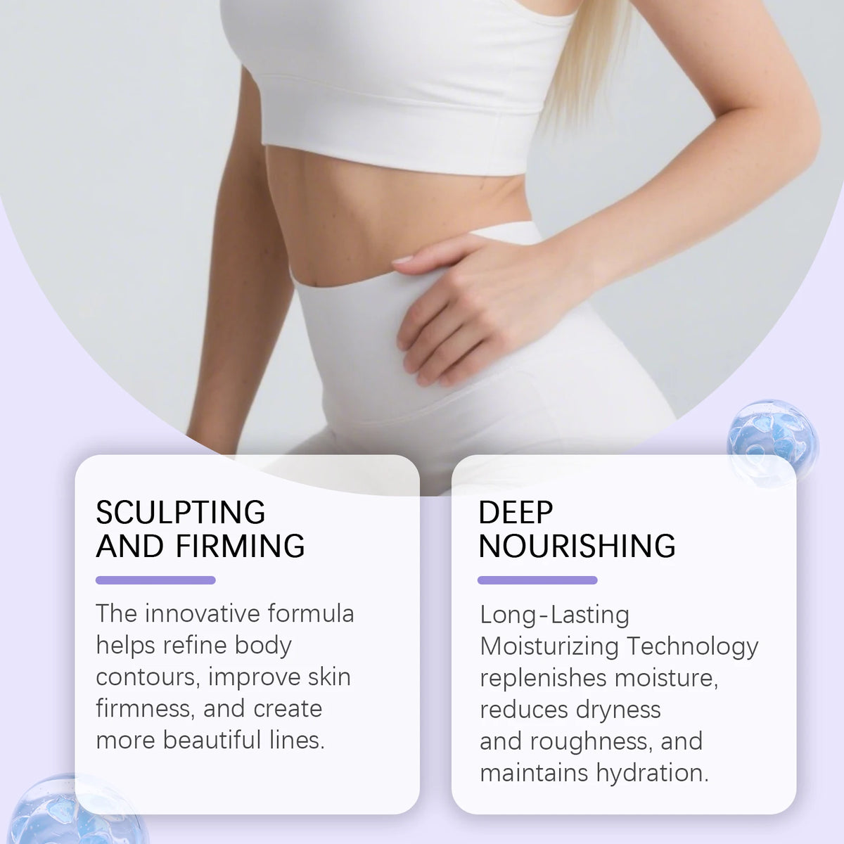 Firming and Toning Body Cream for Sculpting and Smoothing
