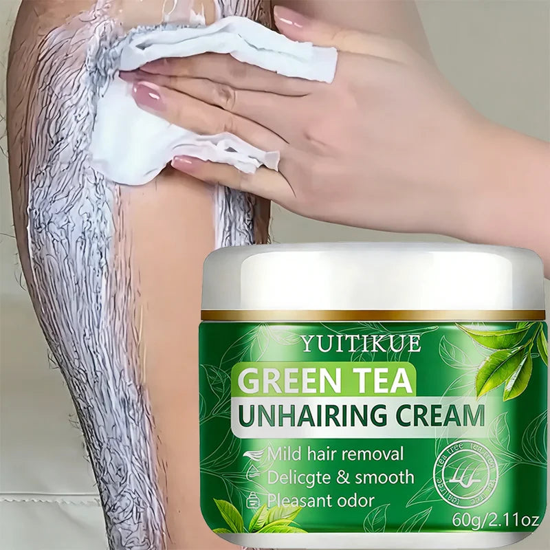 Green Tea Hair Removal Cream 60g - 2