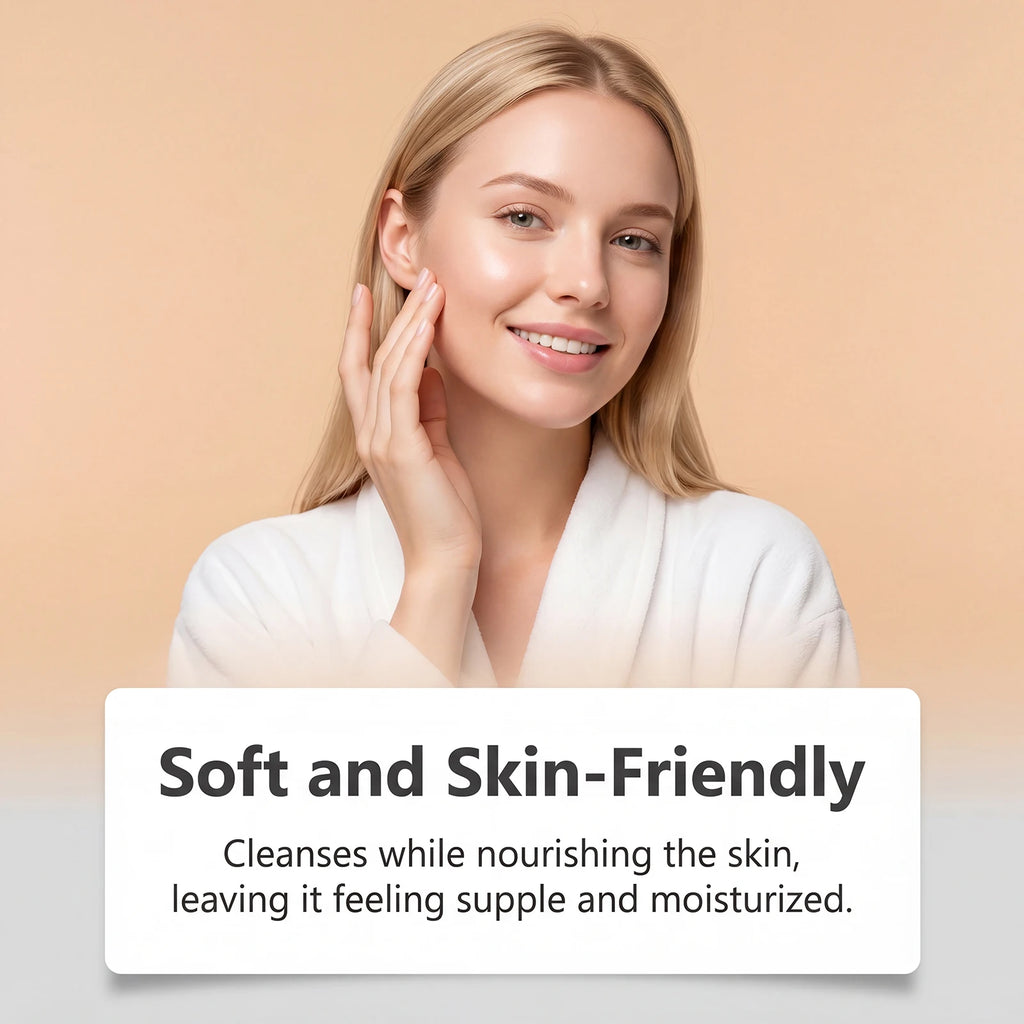 Persimmon Exfoliating Soap Bar for Odor Control and Body Cleansing