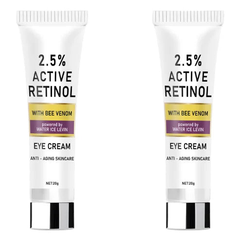 2.5 Percent Retinol Bee Venom Anti Aging Eye Cream for Dark Circles - 7